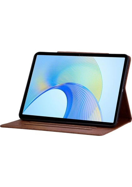 Honor Pad X8 Pro / Pad X9 Kılıf Kart Yuvası Standlı Pu Deri Tablet Kapağı (Yurt Dışından) modelleri