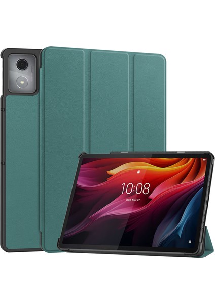 Lenovo Tab K11 Plus Darbeye Dayanıklı Kılıf Deri Standlı Tablet Kapağı (Yurt Dışından)