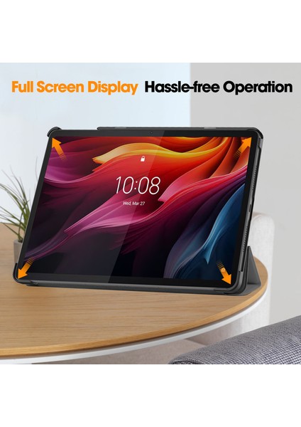 Lenovo Tab K11 Plus Darbeye Dayanıklı Kılıf Deri Standlı Tablet Kapağı (Yurt Dışından) indirimleri