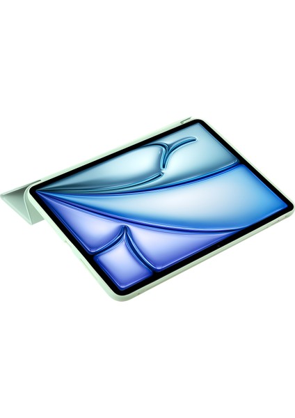 iPad Air 11 (2024) Pu Deri+Silikon Üç Katlı Stand Tablet Kılıfı (Yurt Dışından) fırsatları