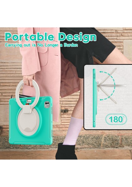 iPad Pro 13 (2024) El Tutma Çubuğu Pc+Tpu Kalem Yuvalı Kapak (Yurt Dışından)