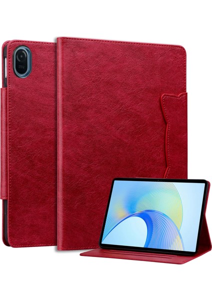 Honor Pad 8 Stand Kılıfı Manyetik Toka Pu Deri Tablet Kapaklı Kart Yuvaları (Yurt Dışından) fırsatları