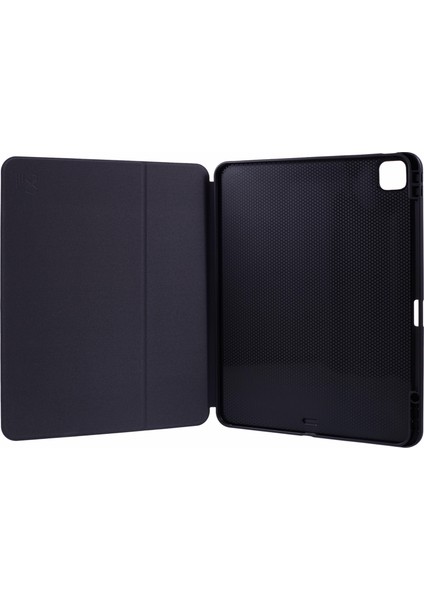 iPad Pro 13 (2024) Litchi Dokulu Deri Akıllı Tablet Kılıfı (Yurt Dışından) modelleri