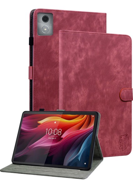 Lenovo Tab K11 Plus Kaymaz Pu Deri Tablet Kapağı (Yurt Dışından)
