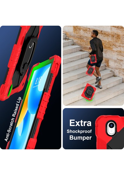 Huawei Matepad Air 11.5 Inç (2023) / Matepad 11.5 Kickstand Silikon + Pc Tablet Kapağı (Yurt Dışından) fırsatları