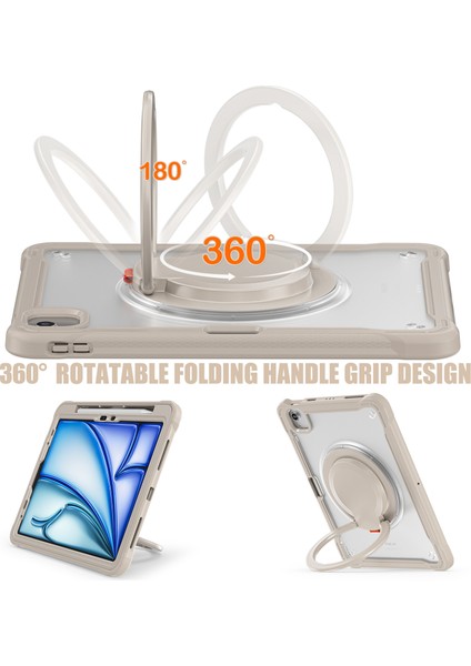 Ipad Air 11 (2024) / Air (2022) / (2020) / iPad Pro 11 (2022) / (2021) Döner Kickstand Tablet Kapağı (Yurt Dışından) indirimleri