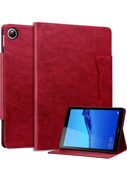 Huawei Honor Pad 5 8.0-Inç / Mediapad M5 Lite 8 Kılıf Manyetik Toka Pu Deri Tablet Kapağı (Yurt Dışından) fiyatları