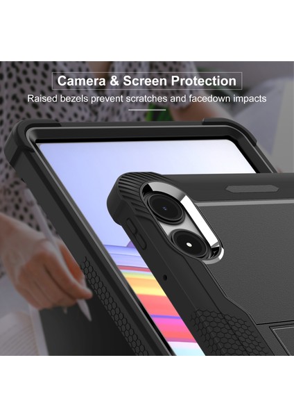 Xiaomi Poco Pad / Redmi Pad Pro / Pad Pro 5g Silikon+Pc Tablet Koruyucu Kapak ile Kickstand (Yurt Dışından) fırsatları