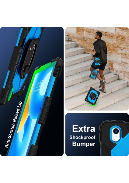 Huawei Matepad Air 11.5 Inç (2023) / Matepad 11.5 Kickstand Silikon + Pc Tablet Kapağı (Yurt Dışından) fırsatları