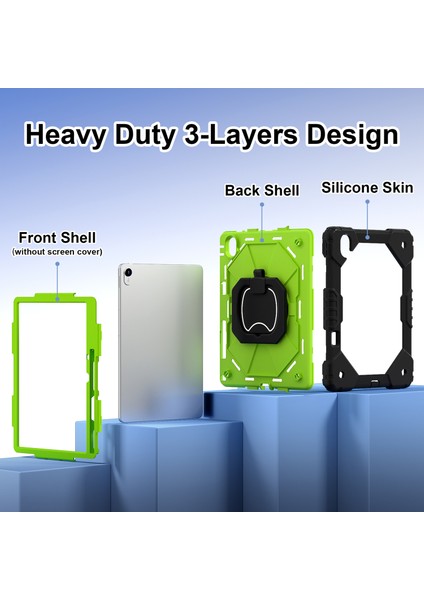 Huawei Matepad Air 11.5 Inç (2023) / Matepad 11.5 Kickstand Silikon + Pc Tablet Kapağı (Yurt Dışından) modelleri