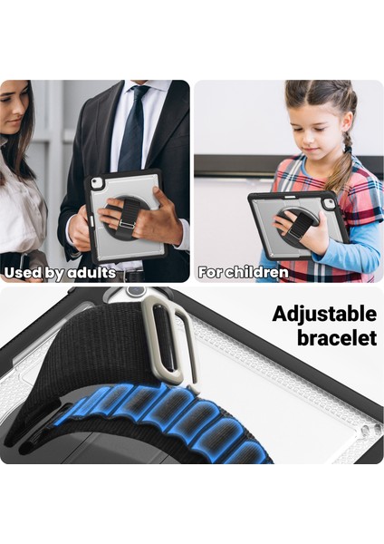 iPad Air 13 (2024) Isı Dağılımı Pc+Tpu Tablet Kılıfı ve Destek Standı (Yurt Dışından) indirimleri