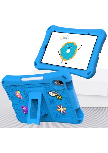 iPad Mini (2021) Omuz Askılı Eva Tablet Kickstand Kapağı (Yurt Dışından)