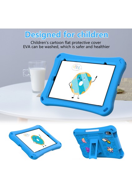 iPad Mini (2021) Omuz Askılı Eva Tablet Kickstand Kapağı (Yurt Dışından)