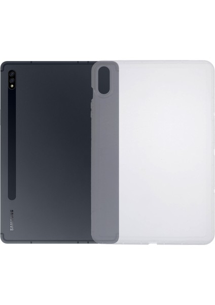 Samsung Galaxy Tab S8+ / Tab S7 Fe / Tab S7+ Tpu Şeffaf Darbeye Dayanıklı Tablet Kılıfı (Yurt Dışından)