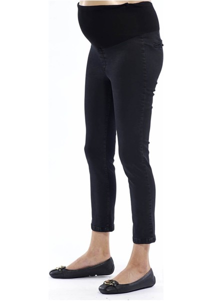 Siyah Hamile Slimfit Kısa Paça Pantolon PM213 fiyatları