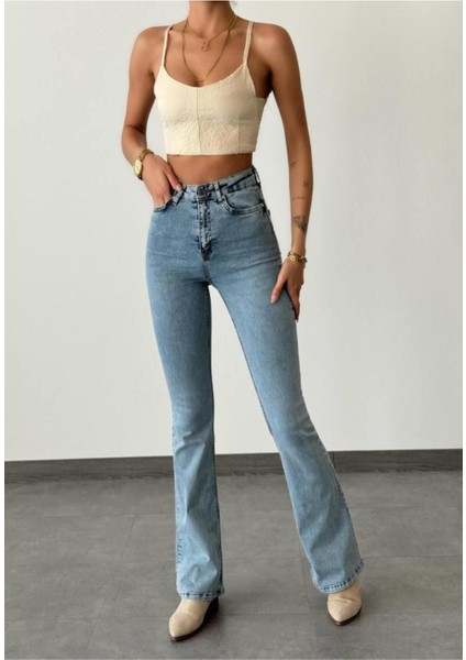 7579 Cındy Xl Kadın Jean Pantolon