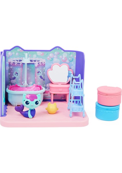 Gabby'nin Dollhouse, Mercat Figürlü Primp ve Pamper Banyosu (Yurt Dışından)