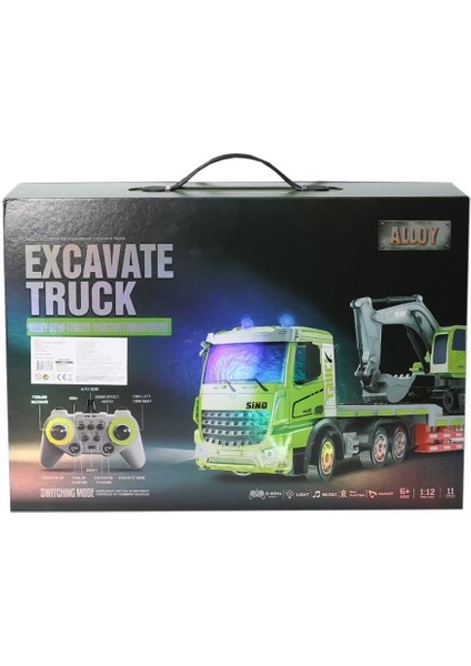Nessiworld HJ8010 Kumandalı Tır Excavatör -Gepettoys modelleri