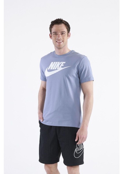 Futura Erkek Mavi T-Shirt