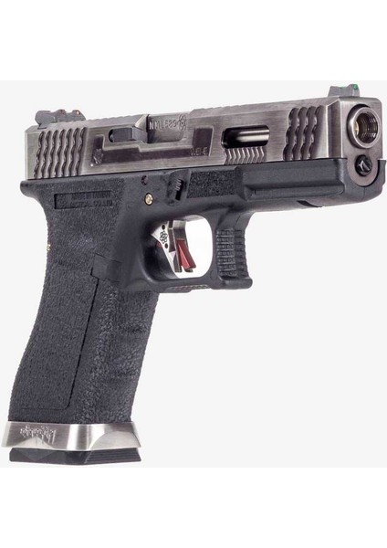 We Glock G17 T7 Gbb Airsoft Tabanca Sv Kızak / Sv Namlu /  Bk Gövde