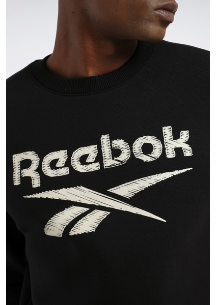 Rbk Sarne C Neck Sweat Siyah Erkek Sweatshirt