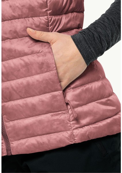 Pilvi Down Vest W Kadın Yelek 1207771-J0127 Mineral Red fırsatları