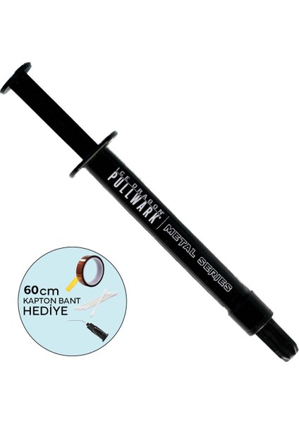 Icedragon® Pullwark™ Metal Series™ 128W/M-K Sıvı Soğutma/Likit Metal/Sıvı Metal fiyatları