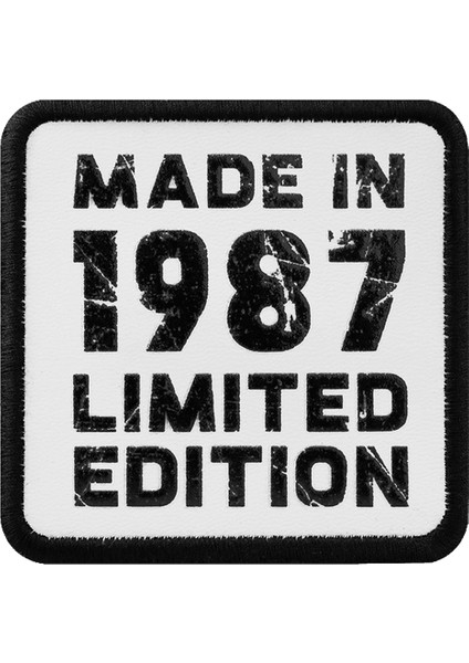 V1 Made In 1987 Limited Edition - 1bs Logolu Unisex Beyaz Bench (Patch)