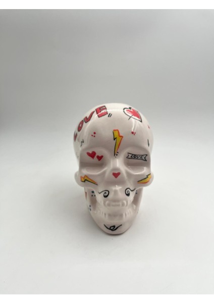 Kimya Ceramics Handmade Pop-Art Kuru Kafa