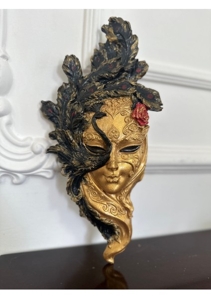 Dekoratif Maske Pano Duvar Heykeli (30CM) fiyatları