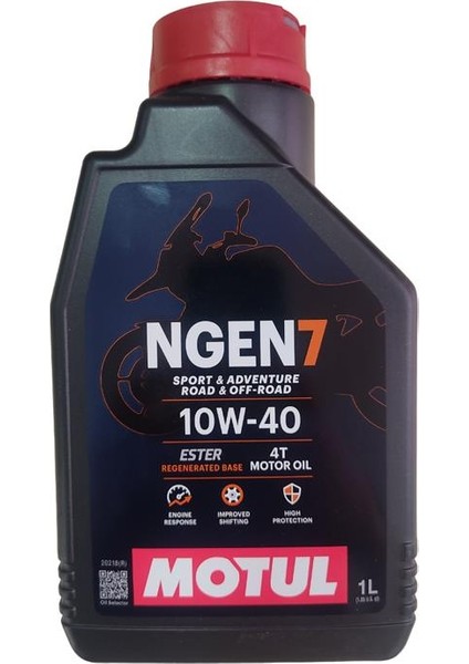 Motul Ngen 7 10W 40 4t Yağ 1 Litre