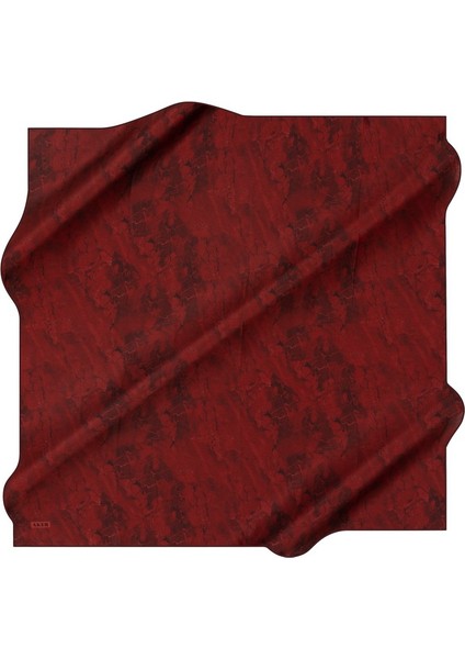 İpek Eşarp - 8925713-941 Bordo Twill