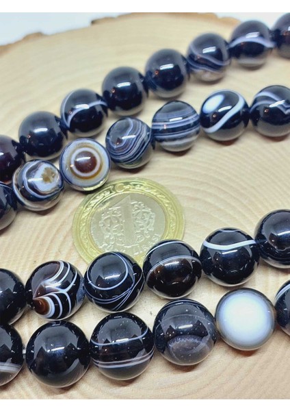 Göz Akik Taşı Dizi 12MM (53390) fiyatları