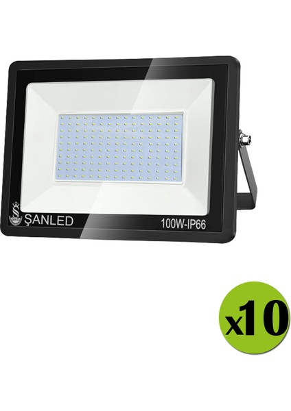 100W 9000 Lumen 6500K Beyaz Işık Smd LED Projektör/ 10 Adettir