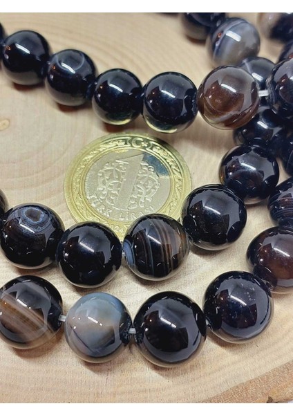 Akik Taşı Dizi 12MM (53386) fiyatları