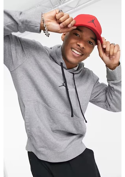 Air Jordan Hoodie Dri-Fit Bol Kesim Erkek Gri Sweatshirt fiyatları