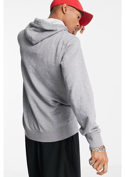 Air Jordan Hoodie Dri-Fit Bol Kesim Erkek Gri Sweatshirt modelleri