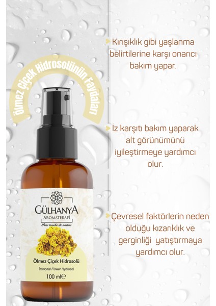 Ölmez Çiçek Hidrosolü 100 ml