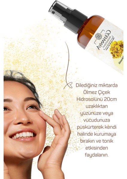 Ölmez Çiçek Hidrosolü 100 ml