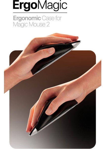 Ergomagic Apple Magic Mouse 2 Için Ergonomik Kılıf