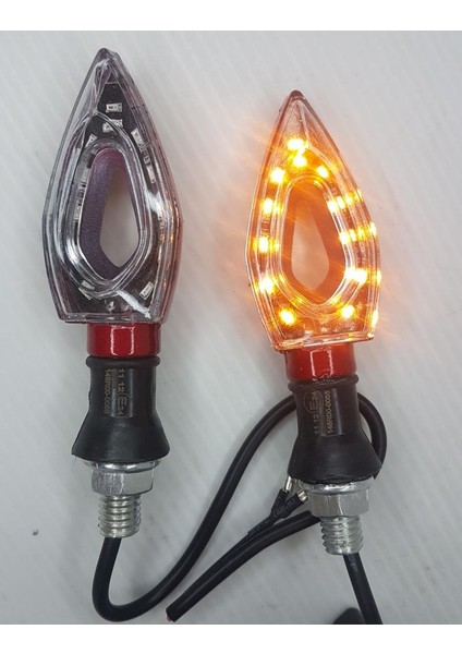 LED Sinyal Üçgen Kırmızı