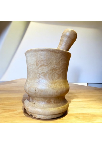 Erik Ağacından El Yapımı Ahşap Havan modelleri