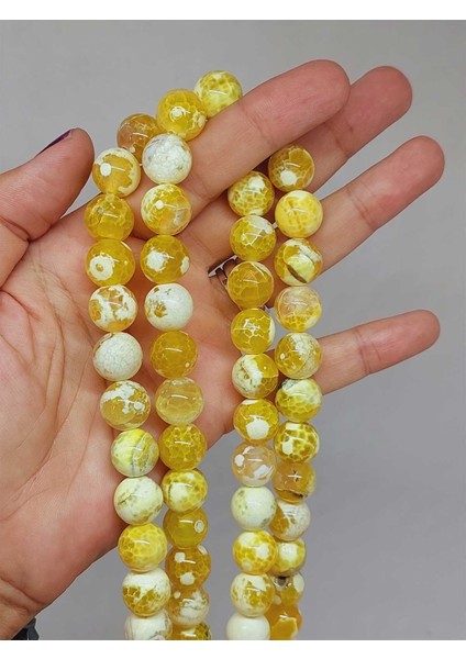 Akik Taşı Dizi 12MM (53362)