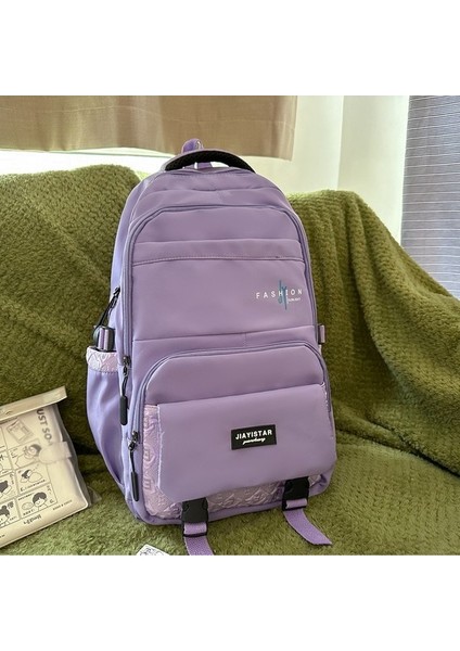 Ortaokul Öğrencisi Okul Çantası Kadın Çok Katmanlı Büyük Kapasiteli Lise Öğrencisi Basit Sırt Çantası Üniversite Öğrencisi Seyahat Çok Yönlü Sırt Çantası (Yurt Dışından) fiyatları