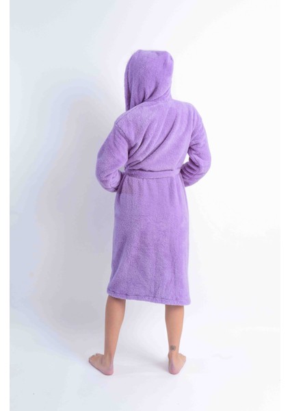 Uzun Kapüşonlu Kadın Wellsoft Peluş Sabahlık fiyatları