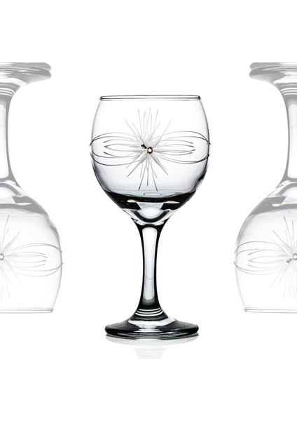 Pudgy 31 Parça 6 Kişilik Bardak Çeyiz Seti Dik Karaflı Mira Desenli fırsatları