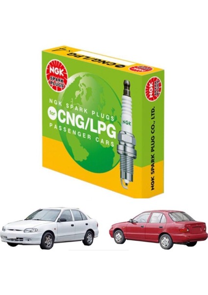 Ngk-7987 Bkr-Gas Buji Lpg'Li Araçlara Özel Üretim 4 Adet