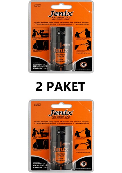 Biber Gazı 2'li Paket