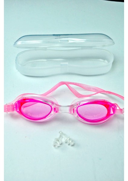 Silikon Havuz Deniz Yüzücü Gözlüğü Kulaktıkaçlı + Çantalı Yetişkin fiyatları