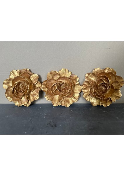 Lotus Dekoratif 3 Lü Duvar Çiçek fiyatları